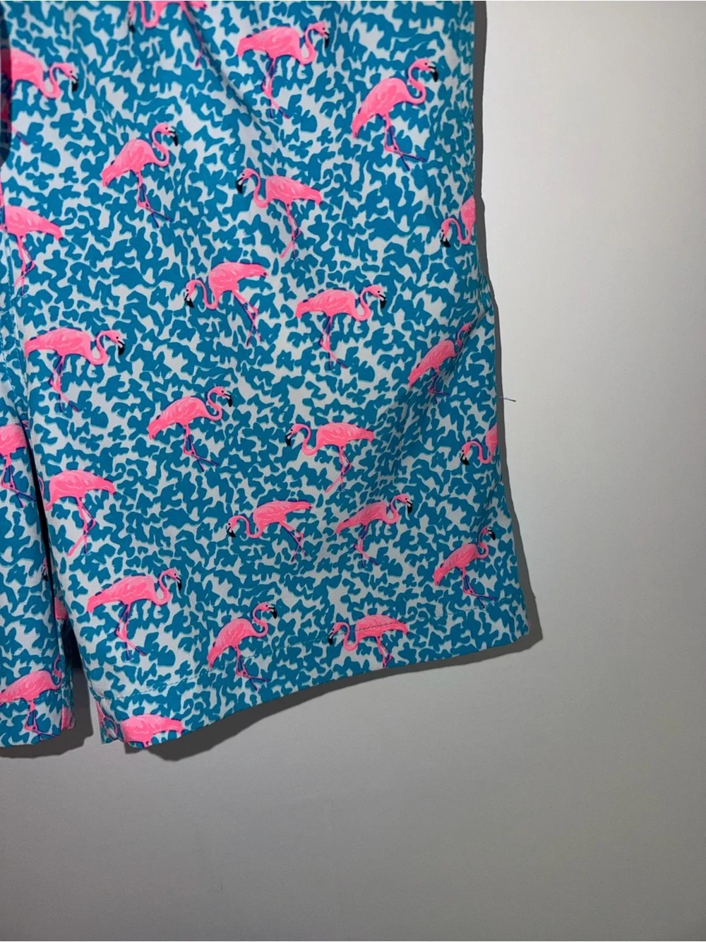 Chubbies The Domingos Are Flamingos Stretch Swim Trunks youth large